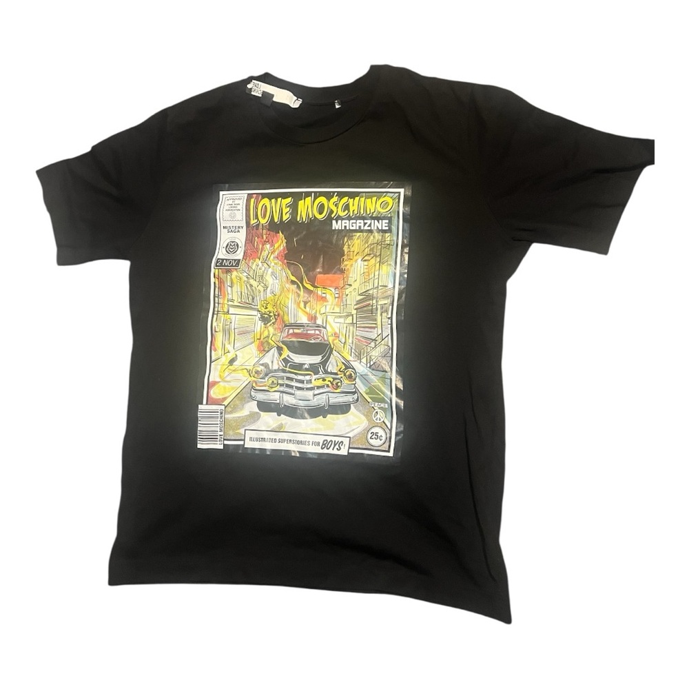 Love Moschino Jet Black Tee